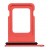 Sim Card Holder Tray For Apple Iphone 13 Red - Maxbhi Com