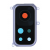 Camera Lens Glass With Frame For Xiaomi Mi 10t Pro Blue By - Maxbhi Com