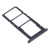 Sim Card Holder Tray For Huawei Y7 Prime 2019 Black - Maxbhi Com