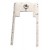Middle Frame Ring Only For Homtom Ht7 White By - Maxbhi Com