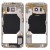 Middle Frame Ring Only For Samsung Galaxy S6 64gb Gold By - Maxbhi Com