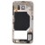 Middle Frame Ring Only For Samsung Galaxy S6 64gb Gold By - Maxbhi Com