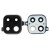 Camera Lens Glass With Frame For Huawei P40 Lite Black By - Maxbhi Com