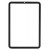 Replacement Front Glass For Apple Ipad Mini 2021 Black By - Maxbhi Com