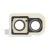 Camera Lens Glass With Frame For Samsung Galaxy Z Flip White By - Maxbhi Com