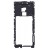 Middle Frame Ring Only For Sony Xperia Xz3 Silver By - Maxbhi Com
