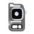 Camera Lens Glass With Frame For Samsung Galaxy Note 7 White By - Maxbhi Com