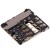 Sim Connector For Samsung Galaxy S Duos S7562 - Maxbhi Com
