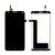 Lcd With Touch Screen For Lenovo S580 Black By - Maxbhi Com