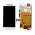 Lcd With Touch Screen For Motorola Moto G2 White By - Maxbhi Com