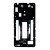 Middle Frame Ring Only For Asus Zenfone 5 8gb 1 6ghz White By - Maxbhi Com
