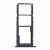 Sim Card Holder Tray For Samsung Galaxy A03 Black - Maxbhi Com