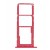 Sim Card Holder Tray For Samsung Galaxy A03 Red - Maxbhi Com