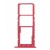 Sim Card Holder Tray For Samsung Galaxy A03 Red - Maxbhi Com