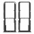 Sim Card Holder Tray For Oppo Reno7 4g Black - Maxbhi Com