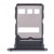 Sim Card Holder Tray For Honor X9a 5g Black - Maxbhi Com