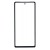 Replacement Front Glass For Google Pixel 7a Black By - Maxbhi Com