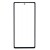 Replacement Front Glass For Google Pixel 7a Black By - Maxbhi Com