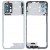 Middle Frame Ring Only For Motorola Moto G53 5g Silver By - Maxbhi Com