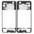 Middle Frame Ring Only For Oppo Reno 4 5g White By - Maxbhi Com