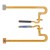 Fingerprint Sensor Flex Cable For Oppo A18 Black By - Maxbhi Com