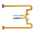 Fingerprint Sensor Flex Cable For Oppo A18 Blue By - Maxbhi Com