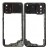 Middle Frame Ring Only For Oppo Reno 6 Lite Black By - Maxbhi Com