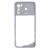 Middle Frame Ring Only For Oppo A54s White By - Maxbhi Com