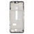 Lcd Frame Middle Chassis For Vivo Y76 5g Black By - Maxbhi Com
