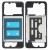 Middle Frame Ring Only For Vivo Y70t Black By - Maxbhi Com
