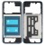 Middle Frame Ring Only For Vivo Y70t Blue By - Maxbhi Com