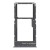 Sim Card Holder Tray For Xiaomi Redmi 12 Black - Maxbhi Com