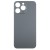 Back Panel Cover For Apple Iphone 15 Pro Max Black - Maxbhi Com