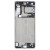 Lcd Frame Middle Chassis For Sony Xperia 10 Iv White By - Maxbhi Com