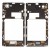 Middle Frame Ring Only For Sony Xperia L C2104 Red By - Maxbhi Com