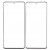 Replacement Front Glass For Samsung Galaxy M54 Black By - Maxbhi Com