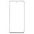 Replacement Front Glass For Samsung Galaxy M54 Black By - Maxbhi Com