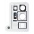 Camera Lens Glass With Frame For Samsung Galaxy Note 20 Ultra 5g White By - Maxbhi Com