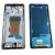 Lcd Frame Middle Chassis For Xiaomi Redmi Note 12 Turbo White By - Maxbhi Com