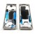 Lcd Frame Middle Chassis For Sony Xperia 5 V Silver By - Maxbhi Com