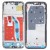 Lcd Frame Middle Chassis For Honor X50i Plus Black By - Maxbhi Com