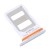 Sim Card Holder Tray For Xiaomi 12t 5g White - Maxbhi Com