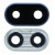 Camera Lens Glass With Frame For Huawei Mate 10 Lite Blue By - Maxbhi Com