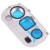 Camera Lens Glass With Frame For Oppo Reno 4 Pro 5g White By - Maxbhi Com