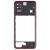 Middle Frame Ring Only For Lg Q52 Red By - Maxbhi Com