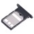 Sim Card Holder Tray For Honor X40 Gt Black - Maxbhi Com
