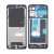 Lcd Frame Middle Chassis For Vivo Y02a Black By - Maxbhi Com