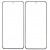 Replacement Front Glass For Huawei P60 Black By - Maxbhi Com