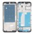 Lcd Frame Middle Chassis For Nokia C300 Black By - Maxbhi Com