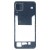 Middle Frame Ring Only For Oppo A16k Black By - Maxbhi Com